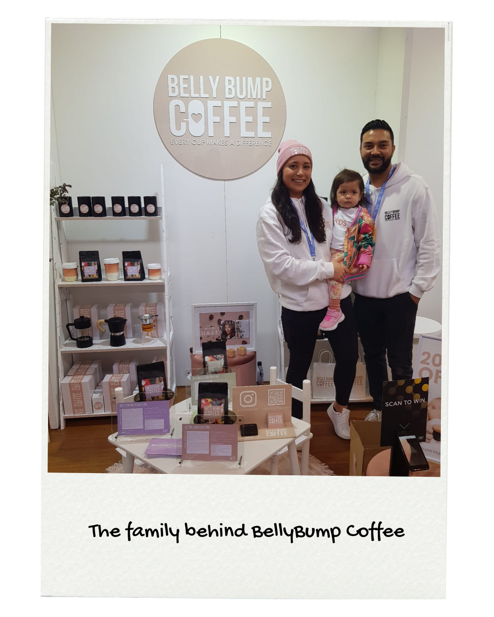 Stacey, founder of BellyBump Coffee